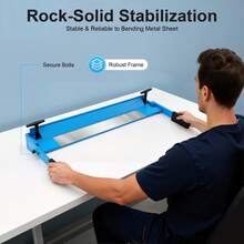 Metal Sheet Metal Bending Folding Machine Cast Iron Bender Tool 630mm - Sheet Metal Bending Beam - View 7