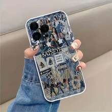 KATSEYE Group Collage Stars Aesthetic Blue Hot Girls Music. This Stylish Phone Case Is Compatible With Samsung, Apple,  OPPO, ,And So On.Made Of Flexible TPU Material,Shock-Resistant,Scratch-Resistant, It Offers Excellent Drop Protection And A Comfortable Grip. It's An Ideal Gift For Family, Friends, And Loved Ones, And A Perfect Choice For Festivals,Fundas Para ,Valentine's Day,Quick Ship Items,
Hombre Fundas Para, Hombre,Celulares Y Accs,Clear Phone Case - 無色 - 查看 6