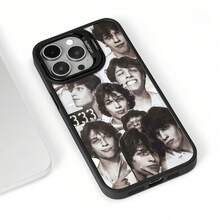 Collage de caras de adolescente. Esta elegante funda es compatible con los modelos  17, 16, 15, 14 Pro Max, 13, 12, 11, XR y XS Plus. Fabricada en silicona TPU, ofrece protección contra golpes y caídas, además de una sensación superior. Es un regalo ideal para familiares, amigos y seres queridos, y una opción perfecta para San Valentín.fundas para ,fundas,accesorios para celular,fundas para celular,fundas para  13,funda  13,funda  16,funda  17 pro max,funda  15,fundas para  16,fundas  11,fundas ,san valentín detalles,san valentín,vaquero,,Funda magnética para teléfono - Negro - Ver 2
