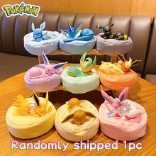 pokemon Pokémon Blind Boxes,Pokémon Series Figurines & Display Pieces,Pokémon Sleeping Poses Blind Box Series,Pokémon Plushies & Collector's Grade Figurines,Pokémon Series Eevee Family Sleeping Poses Display Blind Boxes 3D Figurines & Desktop Collectibles Pokémon Characters,(Randomly Packaged) - Multicolor - View 8
