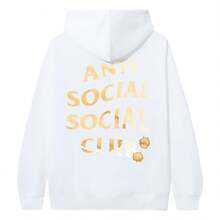 Anti Social Social Club Every Morning Every Time Hoodie Mens - trắng - Xem 2