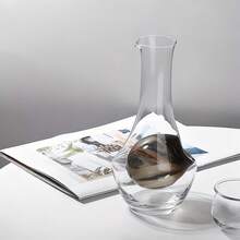 日式冷饮酒杯，带冰格口袋 - 优雅玻璃壶，适合家庭或餐厅使用，饰有蓝灰色口袋，是母亲节、父亲节、圣诞节或万圣节的完美礼物，也是餐厅餐具的理想之选。 - 彩色 - 查看 12