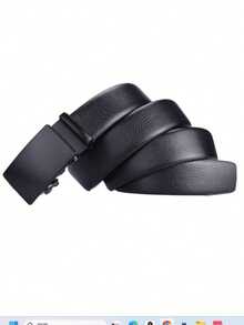 Men's Automatic Buckle Belt, Toothless, Suitable For Various Occasions, Fashion Versatile, Casual & Business Wear - Multicolor - View 3