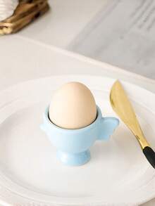 【热销新品】复活节陶瓷蛋杯 蛋托 创意陶瓷蛋杯 蛋托 - 彩色 - 查看 4