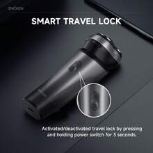 ENCHEN 专业剃须刀胡须修剪器防水旋转式剃须刀电动剃须刀男士可充电式家用或外出 BlackStone Max - 彩色 - 查看 5