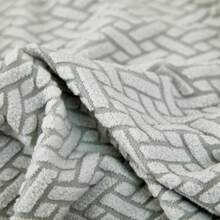 1PC Stretch Sofa Cover With Pleated Skirt High Elasticity High Quality One Piece Design Sofa Cover Solid Color Dust Proof And Non Slip Sofa Cover Suitable For Bedroom Office Living Room And Home Decoration Valentine's Day Gifts Valentine's Day Decorations - 淺灰色 - 查看 9