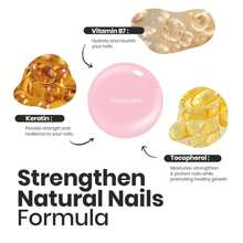 Beetles Jelly Nail Polish Set, 6 Colors Pink Nude Purple Velvet Glow Quick Dry Nail Polish Long Lasting Nail Strengthener Polish Gift For Girls Women - ColorH - 查看 3