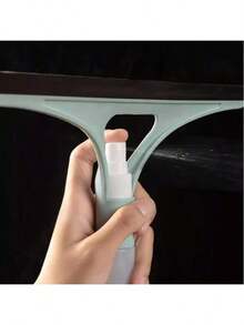 2 piezas Escurridor rápido sin agua, diseño minimalista y práctico, patrón antideslizante de unicolor, mango largo y forma ancha, cuchilla de silicona suave, no deja marcas de agua, herramienta de limpieza de vidrio, suministros para el hogar y la cocina, espejo de baño, puerta de vidrio, aplicable en encimeras de cocina - A - Ver 2