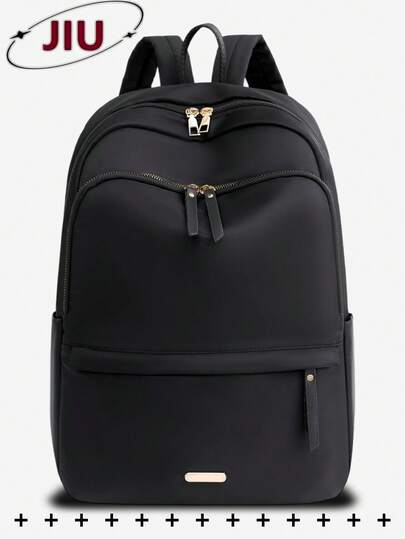 15.6 Inch Laptop Backpack, Multifunctional Nylon Anti-Theft Backpack With Multiple Pockets, Lightweight Travel Bag, Suitable For Students, Nurses, Teachers, Business People, Travel, Commuting, Shopping, Office, Dating, Hiking, Training, Work, Birthday Gift, Holiday Gift