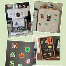 52pcs Cartoon Animal & Letter Printed Fridge Magnets, Strong Magnetic Whiteboard Stickers Suitable For Office, Classroom, Cabinet, Dishwasher - 52-piece Animal Alphabet English - R02 - View 7