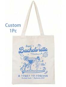 定制单身派对手提袋，单身派对鸡尾酒手提袋，个性化新娘派对礼物，社交俱乐部，纳什维尔单身派对，新娘牛仔竞技单身派对 - 女牛仔单身派对 - 狂野西部单身派对，纳什维尔单身派对 - 女牛仔单身派对 - 姐妹们，出发吧！ - 彩色 - 查看 13
