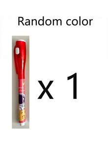 1/5/10/20/30pcs Random Color Glow-In-The-Dark Invisible Ink Marker Pen, Magic Pen, Secret Message Pen, Christmas Gift, Refill, Birthday Gift - Multicolor - View 16