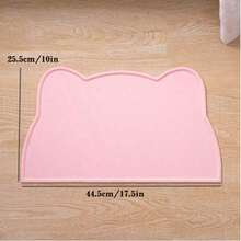 17" X 10" Silicone Pet Feeding Mat, Non-Slip And Waterproof Dog/Cat Food Bowl Tray - Multicolor - View 10