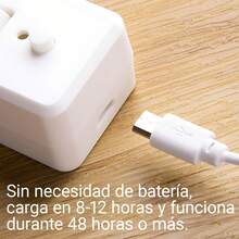1/2 pieza Selladora de impulso mini, máquina de sellado manual recargable por USB, 2 en 1 abridor y sellador de bolsas, para bolsas de plástico, bolsas de aperitivos, empaquetado hermético y conservación de alimentos, esencial para picnic y viajes al aire libre - Gris 2 piezas - Ver 5