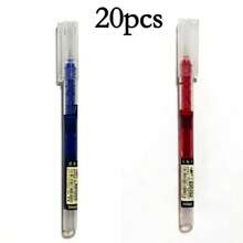 1pc/3pcs/5pcs/10pcs Quick-Drying Signature Gel Ballpoint Pen, 0.5mm Black/Blue/Red Ink, Suitable For Office Supplies, Classroom, Drawing, Marker, Stationery, School, Birthday, Holiday, Party Gifts - Multicolor - View 18