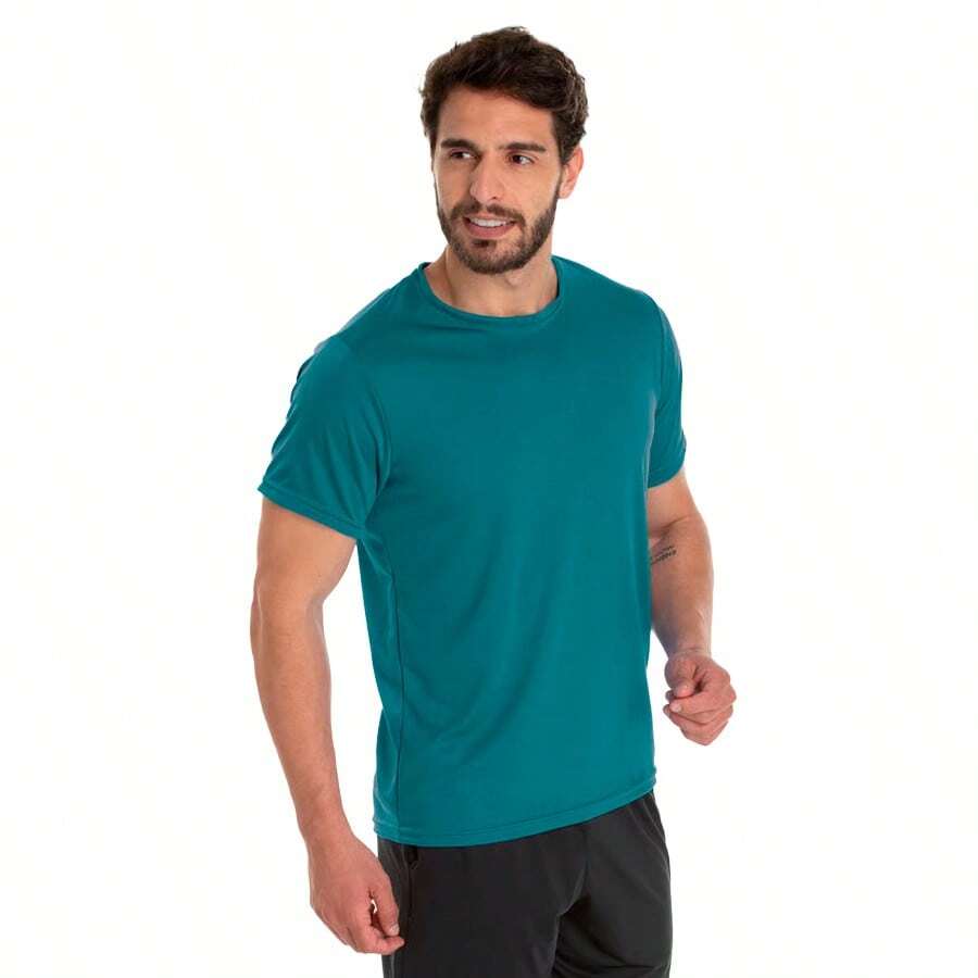 Mirante Men's Dry T-Shirt With UV 30+ Protection - Màu xanh hoàng gia - Xem 1