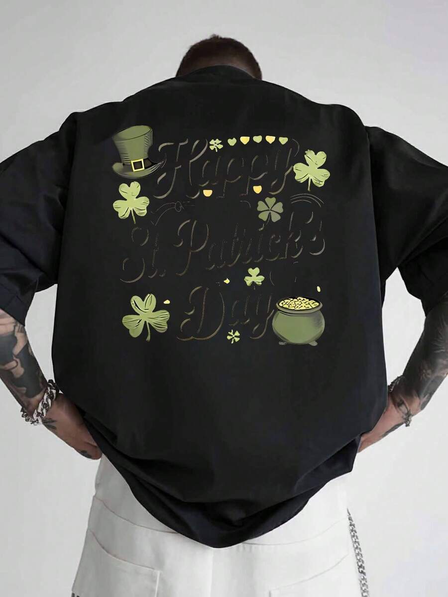 Men Outdoor Tees & Tanks - Black - View 1