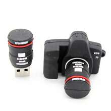 BIYETIMI USB Flash Drive hình máy ảnh dễ thương, sáng tạo, tốc độ cao, sử dụng được cho cả điện thoại và máy tính. - màu đen - Xem 7