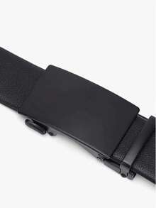 Men's Automatic Buckle Belt, Toothless, Suitable For Various Occasions, Fashion Versatile, Casual & Business Wear - Multicolor - View 4