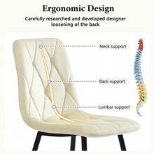 Dining Chairs - Beige - View 11