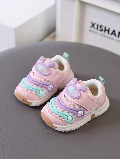 Spring/Autumn New Toddler Boys' Breathable Soft Bottom Casual Shoes, Lightweight Sneakers