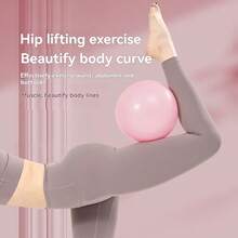 瑜伽球 普拉提迷你球 健身球 加厚防爆臀球 体操瑜伽球 平衡球 健身器材 - 彩色 - 查看 7