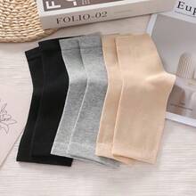 1Pair Of Breathable Knitted Ankle Compression Sleeves With Elastic, Suitable For Everyday Wear And Fitness Activities Unisex Design - Multicolor - View 8