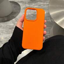 简约高档皮革纹理手机壳适用于 17 Pro Max/17 Pro/17 Air/17/16 Pro Max/16 Pro/16/16 Plus/16e/15/15 Pro Max/15 Pro/15 Plus/11/12/13/14 Pro Max/XS/XR/11 Pro/11 Pro Max/12 Pro/12 Pro Max/13 Pro/13 Pro Max/7 Plus/14 Pro/14 Pro Max/14 Plus/7 Plus/8 Plus/8/SE2，男女创意设计 - 橙色皮紋 - 查看 30