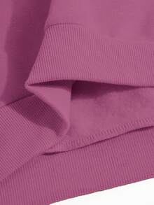 Women's Early Spring New Arrival Hoodie, Women's Long-Sleeved Hooded Sweatshirt With Pockets, High-Quality Cotton, Thick And Fleece-Lined, Peach Pink Color, Casual Feel, Y2K Retro Distressed Style, Minimalist Style, Neat And Regular Loose Fit That Flatters All Body Types, Thick Fabric For A High-End Look, Suitable For Outings With Friends, Photo Shoots, Shopping, Etc. Multiple Prints Including Lettering, Floral Prints, Cherry Prints, And Heart And Lip Prints, Multiple Options Available. Easter And Carnival Pullover Hoodie. - hồng - Xem 8