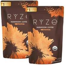 RYZESUPERFOODSMushroom Medium Roast Coffee Starter Kit, USDA Organic Instant Coffee With 6 Adaptogenic Mushrooms And For Energy, Focus, Digestion, Immunity With Lions Mane & Turkey Tail 30 Serving Weight Loss Free Shipping Wellness Vitamins Supplements Chlorophyll Creatina Monohidratada Vitamins Probiotics For Women Protein Powder Quick Ship Items  Creatina Colageno - 30 Servings - View 1