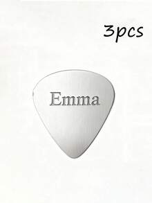 [Custom] Personalized Guitar Pick, "I'll Always Choose You", Personalized Guitar Pick, Stainless Steel Guitar Pick, Personalized Guitar Pick, Design Your Own Name, Text And Logo, Exclusive Custom Guitar Pick For Guitarists, Best Memorial Gift For Christmas, Valentine's Day - Multicolor - View 16