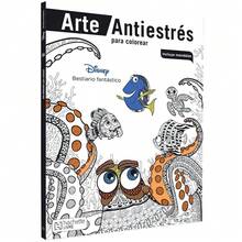 LIBRO ANTIESTRES PARA COLOREAR- BESTIARIO FANTASTICO - Libro único - Ver 1