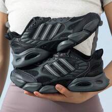 Adidas男鞋女鞋春季新款CLIMACOOL VENTO 3.0清風系列輕便透氣跑步鞋IH2289 - 黑色 - 查看 8