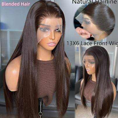 99J Burgundy Lace Front Wigs Human Brazilian Hair Pre Plucked 13X4 HD Transparent Straight Lace Front Wigs Human Blended Hair 200% Density Red Burgundy Wig Human Mixed Hair Lace Frontal Wigs For Women With Baby Hair Halloween Season Heat Resistant Fiber Synthetic Wig For Women