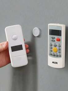 Heavy Duty Magnetic Hooks - No Drill Wall Mounted Storage Rack, Space-Saving Magnetic Hooks Suitable For Remote Controls, Keys, Routers, Cable Management, Applicable For Home, Office, Garage, Kitchen, Industrial Style Hooks, Durable Plastic Hooks, Home Organization, Functional Storage, Sturdy And Durable, Garage Storage - Multicolor - View 4