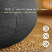 Puffs - Large | Gris Oscuro - Ver 5