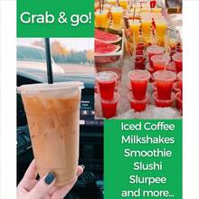 24 Oz Plastic Cups With Lids And Straws, Disposable Coffee Cups 25 Sets - 25 + 24 盎司杯 - 查看 4