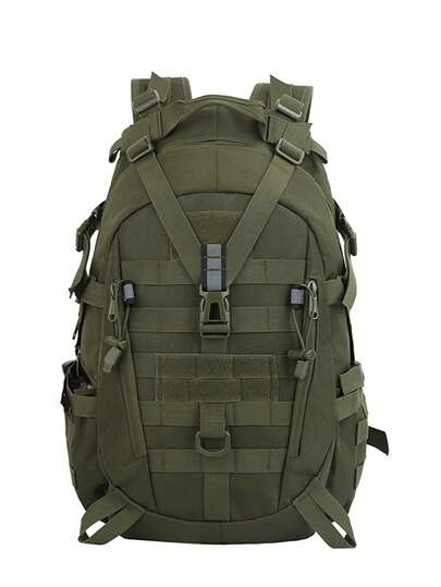 Mochila Táctica Funcional para Portátil de Camping Impermeable Gran Capacidad, Mochila para Hombres Uso Rudo