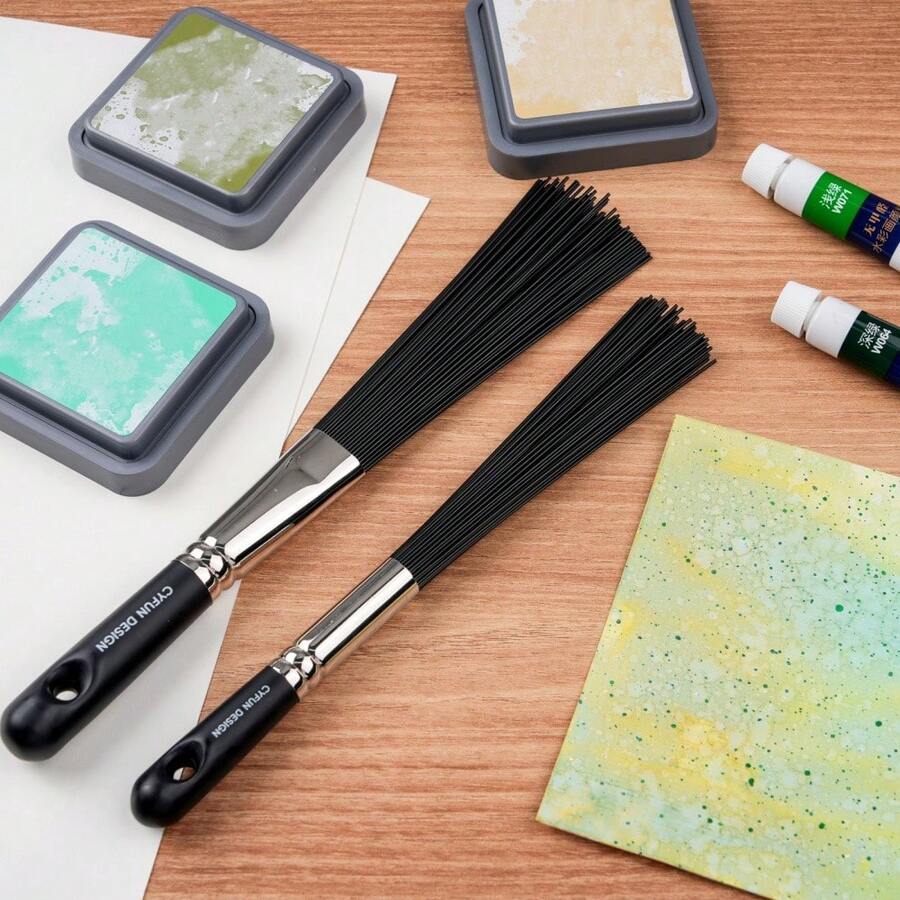 Inkjet Splash Art, Suitable For Inkjet Splash Art Creation, Abstract Art DIY Handmade Special Painting - Black - View 1