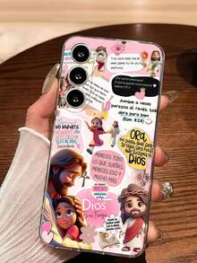 1 chiếc ốp lưng điện thoại mềm in hình Chúa Giê-su với khẩu hiệu truyền cảm hứng, tương thích với các dòng điện thoại , Honor, Galaxy, phiên bản quốc tế, không phải phiên bản nội địa. - Trong sáng - Xem 4