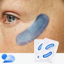 1/2pcs White Comfortable Breathable Self-Adhesive Face Stickers - Multicolor - View 8