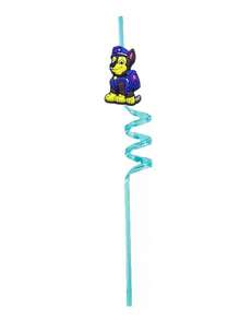 1 cái/3 cái ống hút thủy tinh trong suốt, dẻo, họa tiết hoạt hình Paw Patrol, thích hợp cho sữa lắc, trà sữa trân châu, nước ép, cocktail, đồ uống lạnh, đồ dùng cho tiệc tùng. Ống hút thủy tinh dẻo hình chú chó hoạt hình dễ thương, nhiều màu sắc, dùng một lần, thích hợp cho trường học/mùa hè, quà tặng tốt nghiệp. Giao hàng ngẫu nhiên. - Nhiều màu - Xem 5