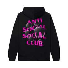 Anti Social Social Club Bubblegum Hoodie Mens - 黑色 - 查看 2