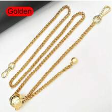 Adjustable Metal Chain Strap Replacement Black Shoulder Strap Small Ball Chain Accessory For Handbags Holiday Essential Beach Essentials Purse Extender - Multicolor - View 4