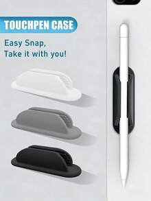 Scratch-Resistant Silicone Stylus Pen Holder Sleeve With Pen Slot, Compatible With Apple Pencil Pro/1/2 And Galaxy Tab S6 Lite/S7 FE/S8/S9/S10 Ultra, Tablet Accessories - Multicolor - View 9