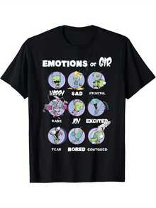 Men T-Shirts - Black - View 2