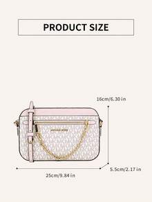 Michael Kors Jet Set Large Logo Crossbody Bag For Women Commute Travel Work Office Dress Bags Mother's Day Crossbody Bags Gifts For Her - 彩色 - 查看 7