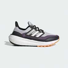 Adidas 女子ULTRABOOST運動休閒減震透氣輕便跑步鞋 - 黑白色/紫色 - 查看 10