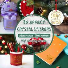 CHNVICK105PCS/SET Inspirational UV DTF Transfer Stickers For Keychain, Cups, Bottles, Crafts, DIY Art - Easy To Apply DIY Crafts High Viscosity UV DTF Transfer Paper(No Keychain, Stickers Only) - Gold - View 6