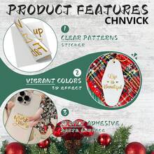 CHNVICK105PCS/SET Inspirational UV DTF Transfer Stickers For Keychain, Cups, Bottles, Crafts, DIY Art - Easy To Apply DIY Crafts High Viscosity UV DTF Transfer Paper(No Keychain, Stickers Only) - Gold - View 5